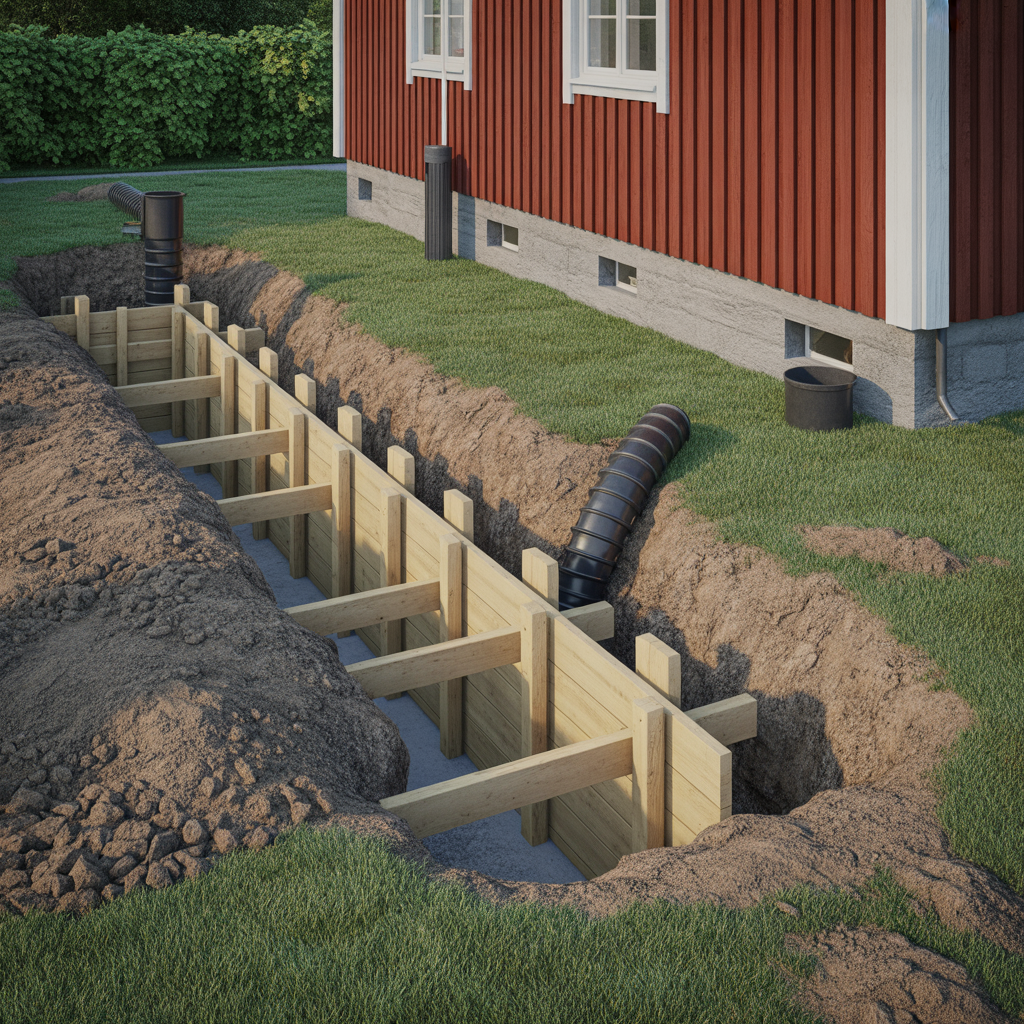 11.Sa undviker du sattningar i marken vid gravning