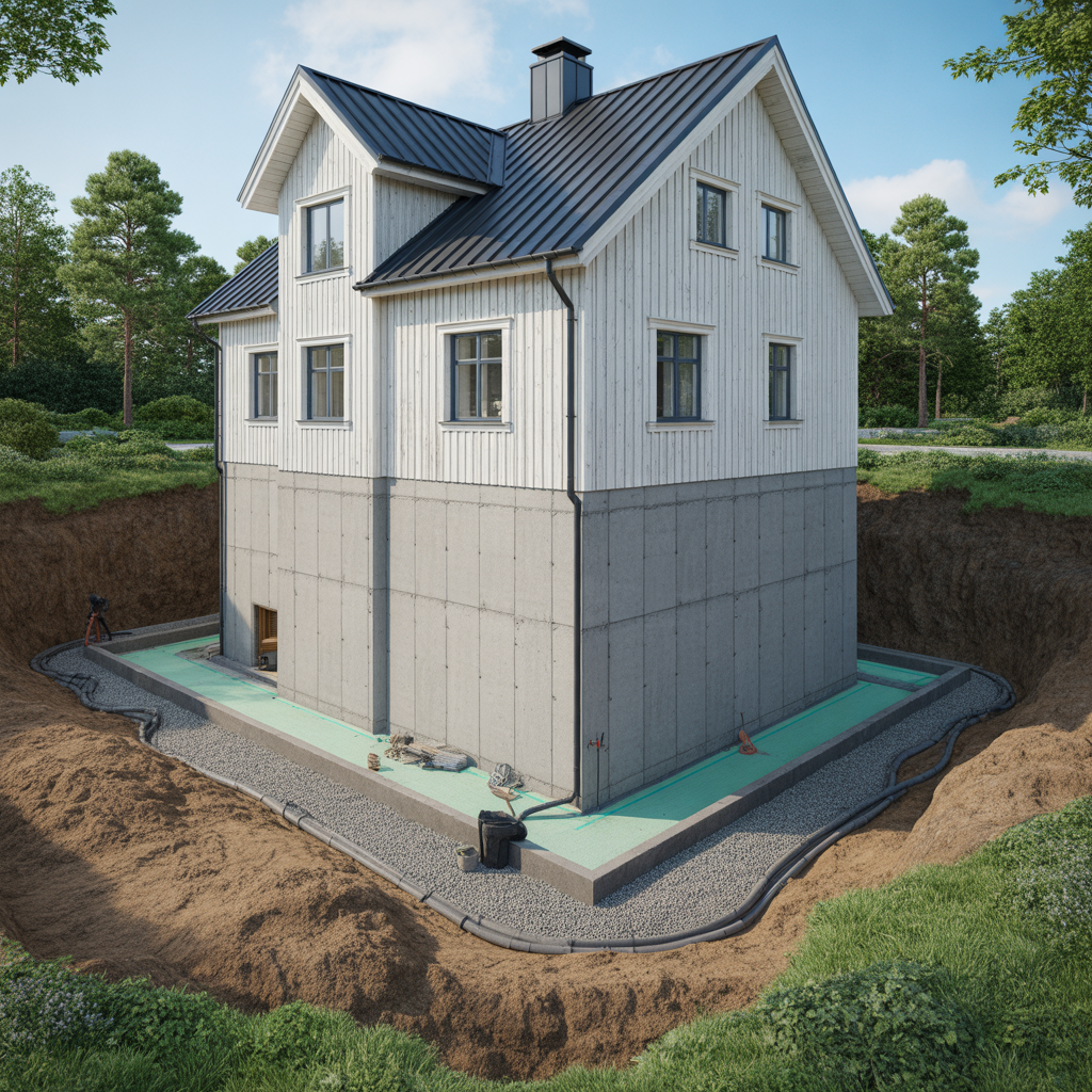 8.Vad paverkar priset pa draneringsarbete runt en villa