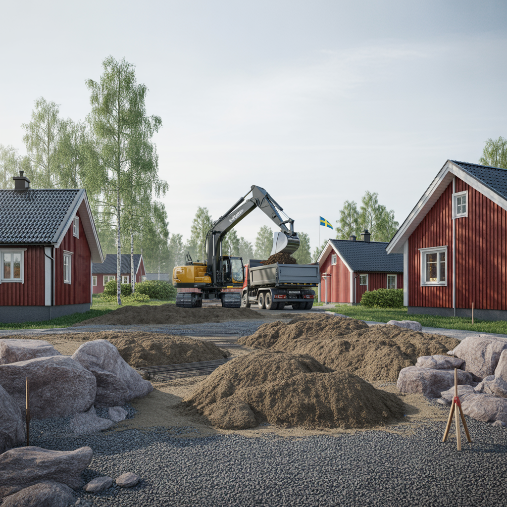 vad kostar schaktning per kubikmeter och bortforsling 2025